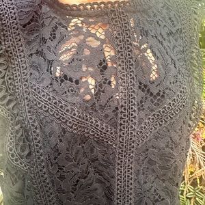 Large black formal dress